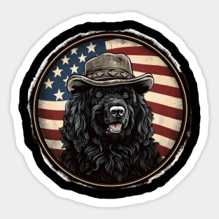 Patriotic Puli Sticker